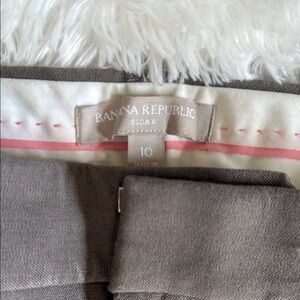 Banana Republic Gray Ankle Pants